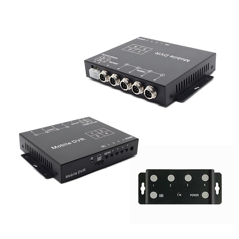 1080P AHD Quad Split Display Video Processor na Suporta sa Pag-record ng Video