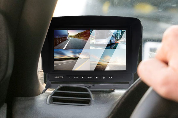 Malawakang Paningin ng Monitor ng System sa Car View