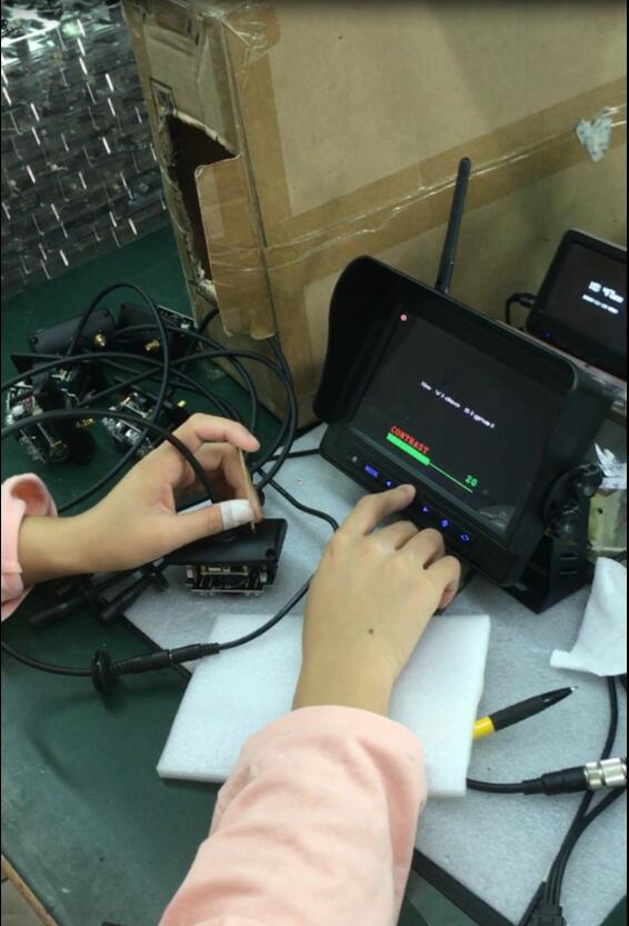 Pagsubok sa kalidad ng camera ng camera ng wireless na kotse ni Carleader