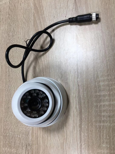 puting simboryo CCD car camera na may 24pcs IR led
