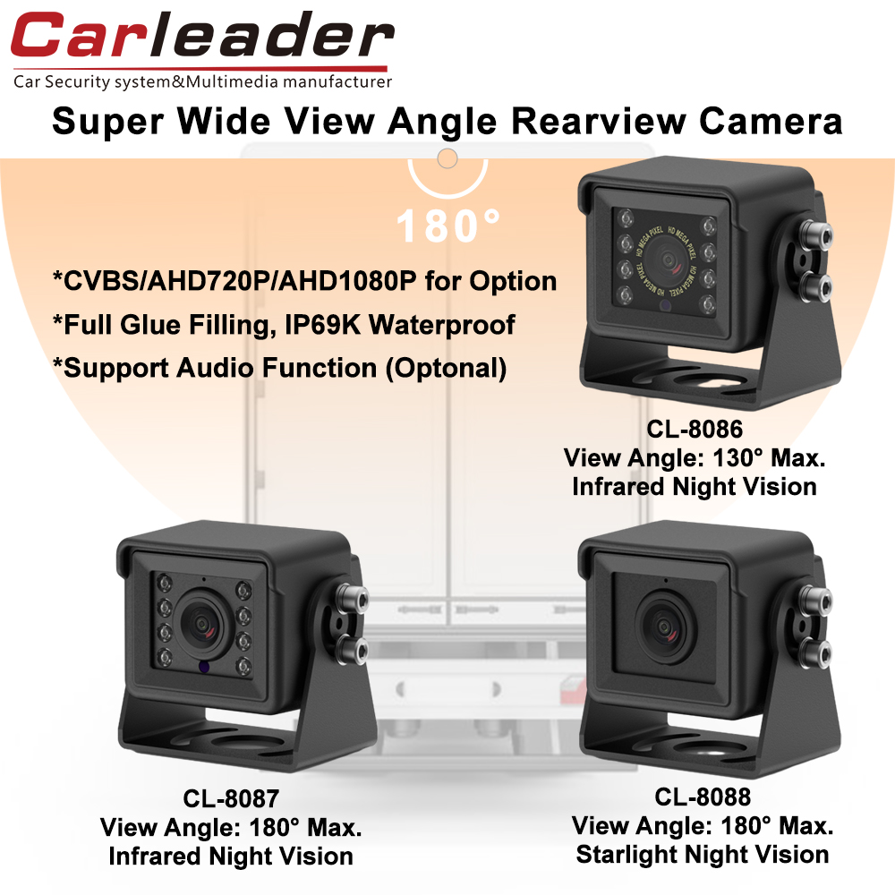 saan i-mount ang backup na camera sa trak?