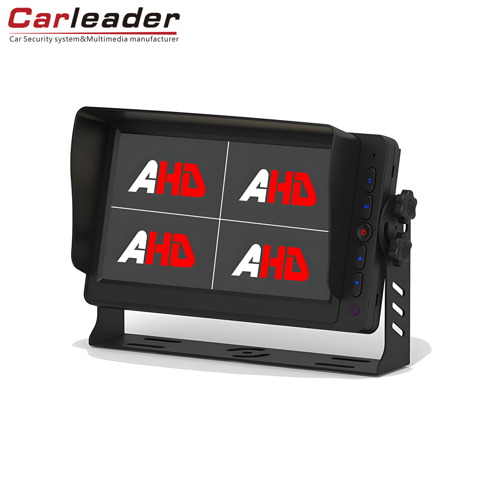 Ginagawang mas ligtas ng Carleader 7 inch AHD Quad View Vehicle Monitor ang iyong pagmamaneho
