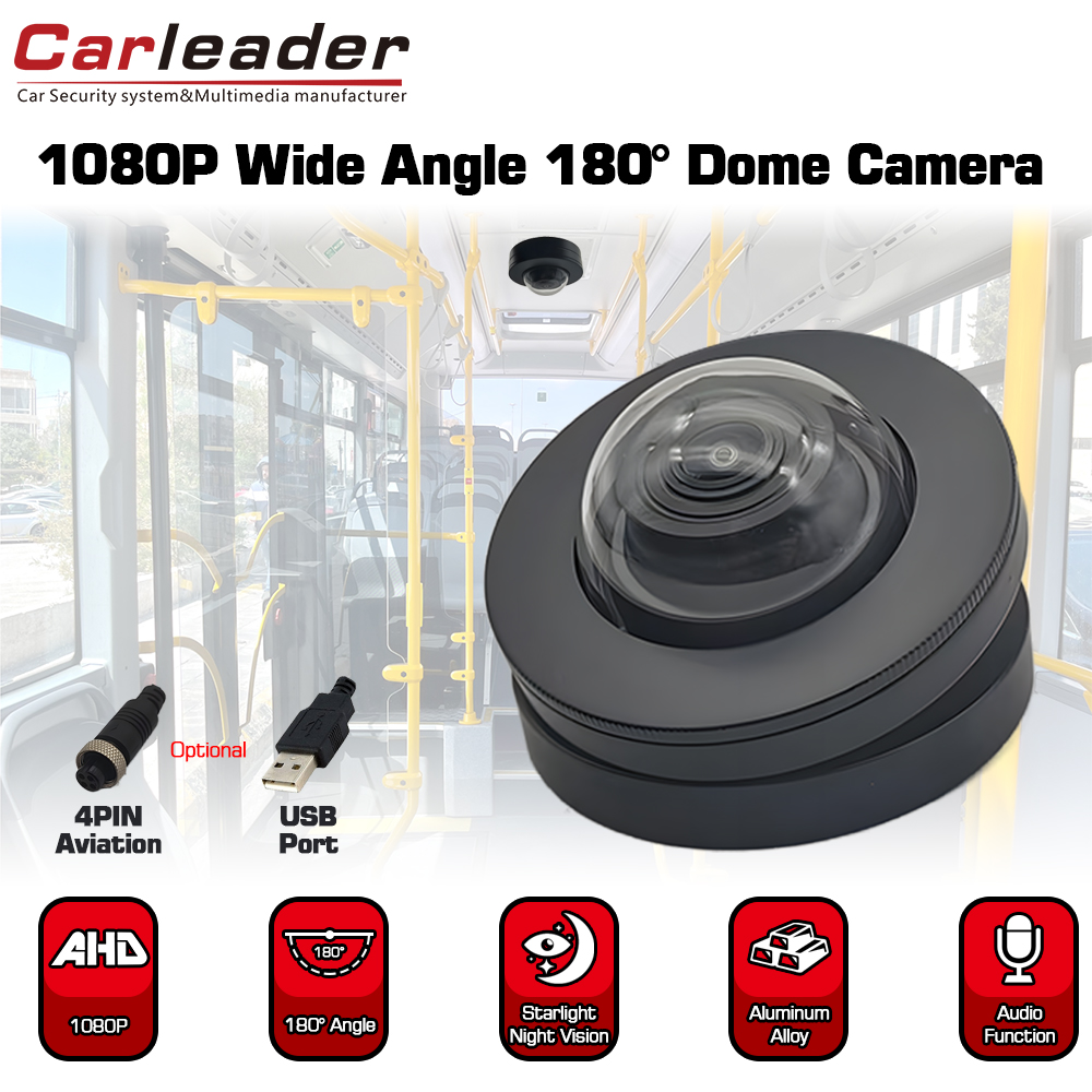 180 Degree Wide Angle Dome Camera para sa Sasakyan