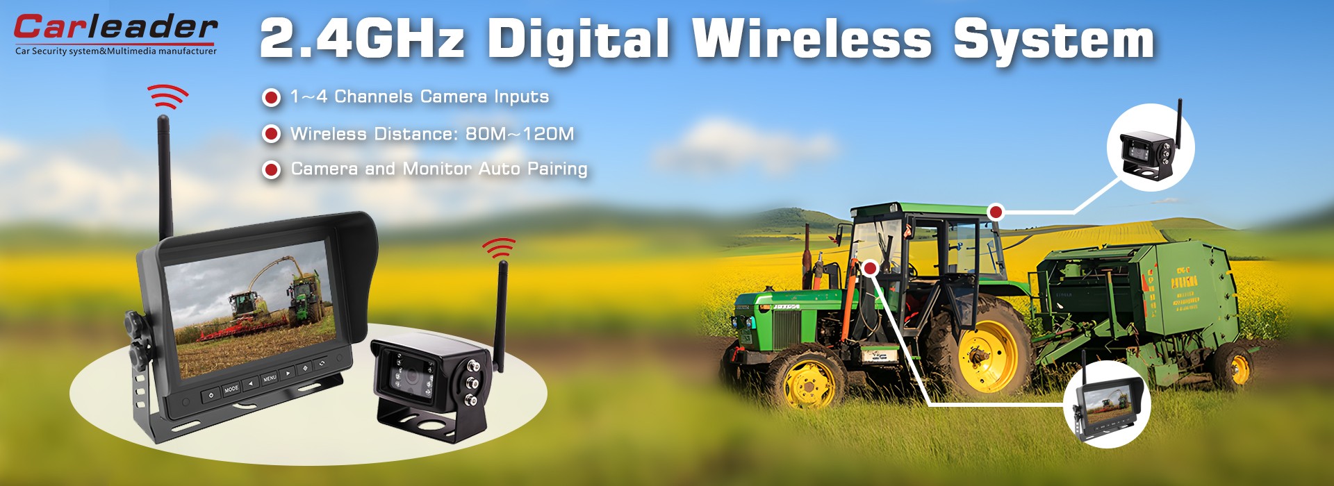 2.4GHz digital wireless system
