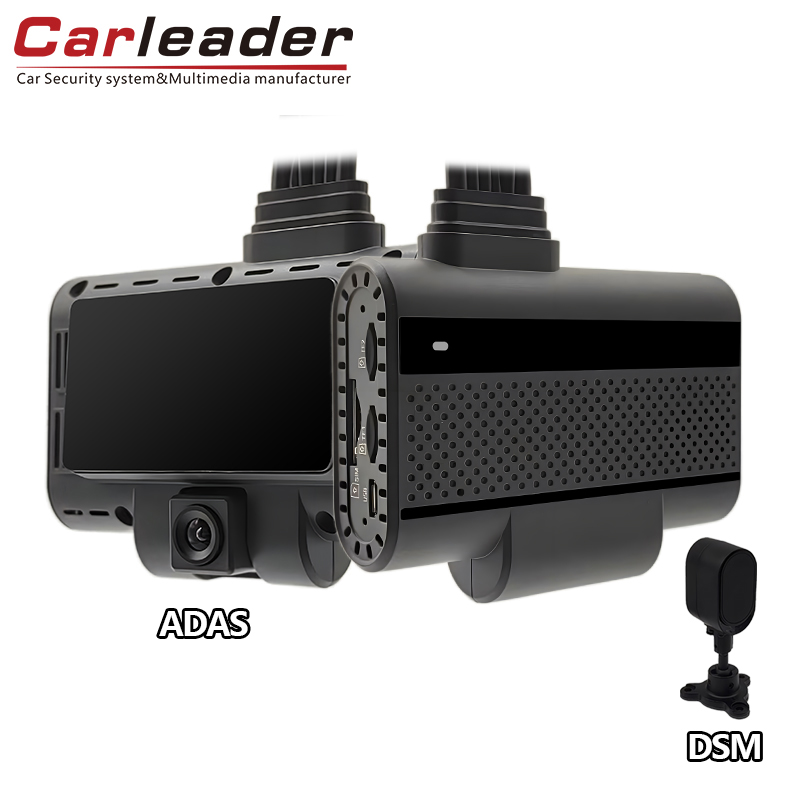 Carleader 4ch ADAS+DSM DVR AI Dash Camera para sa pamamahala ng car-hailing