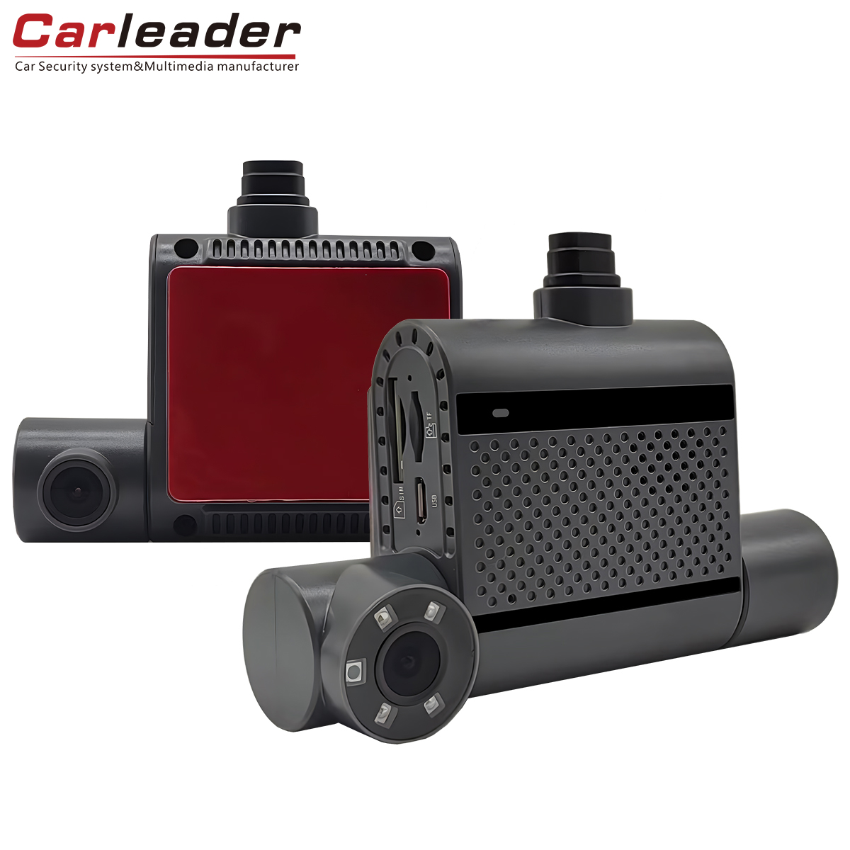 Magmaneho ng Mas Matalinong, Manatiling Protektado-Carleader Dual-Channel DVR Recording HD 1080P Dash Camera