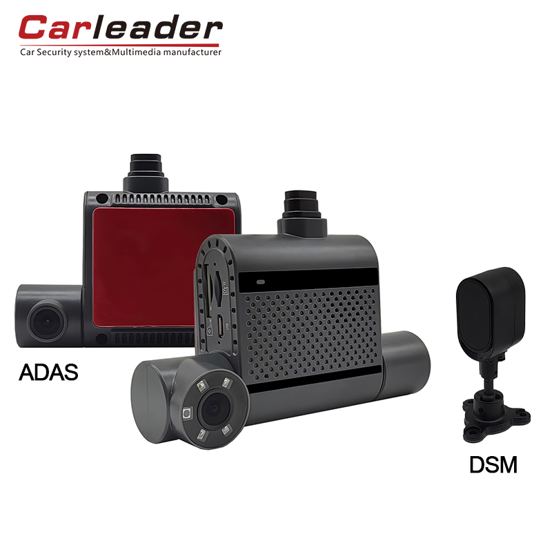 Carleader 3CH HD DVR Recording AI Dash Camera Para sa Fleet Management