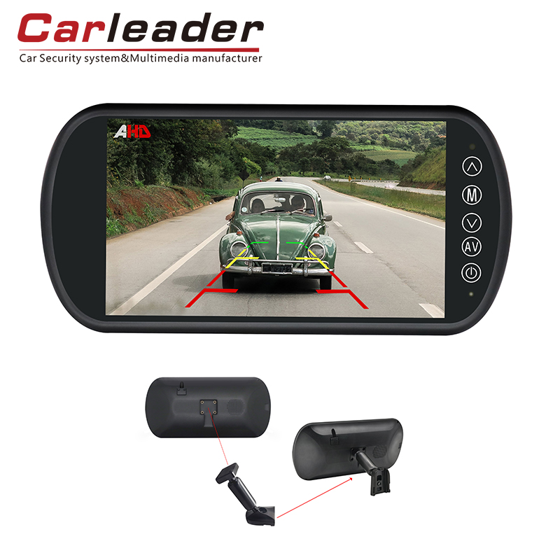 Carleader 7 Inch Ahd Vehicle Mirror Monitor na may stalk bracket-Maaasahang partener para sa kaligtasan sa kalsada
