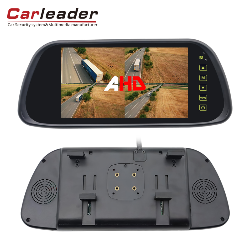 I -upgrade ang pangitain ng iyong sasakyan na may carleader 2 sa 1 pag -install 7 pulgada quad ahd rearview mirror monitor