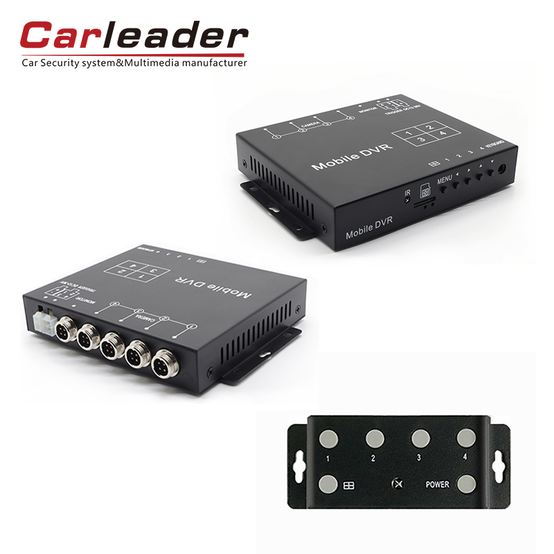 Carleader 1080p ahd quad split control box na may pag-record function: ang iyong all-in-one vehicle surveillance hub