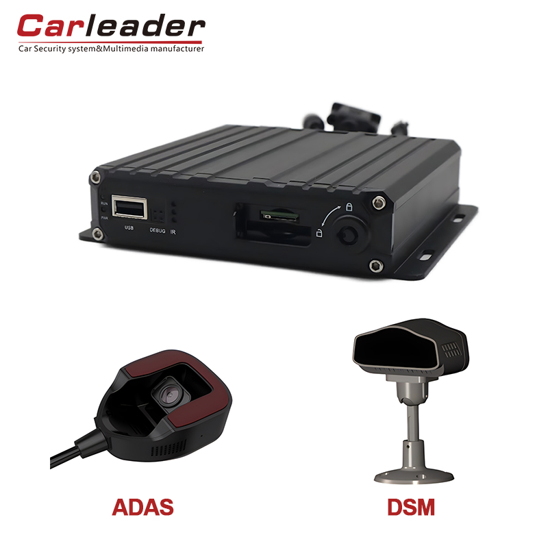 Carleader 4ch AI Intelligent Mobile DVR na may DSM at ADAS Camera - Smart Life, Smart Drive