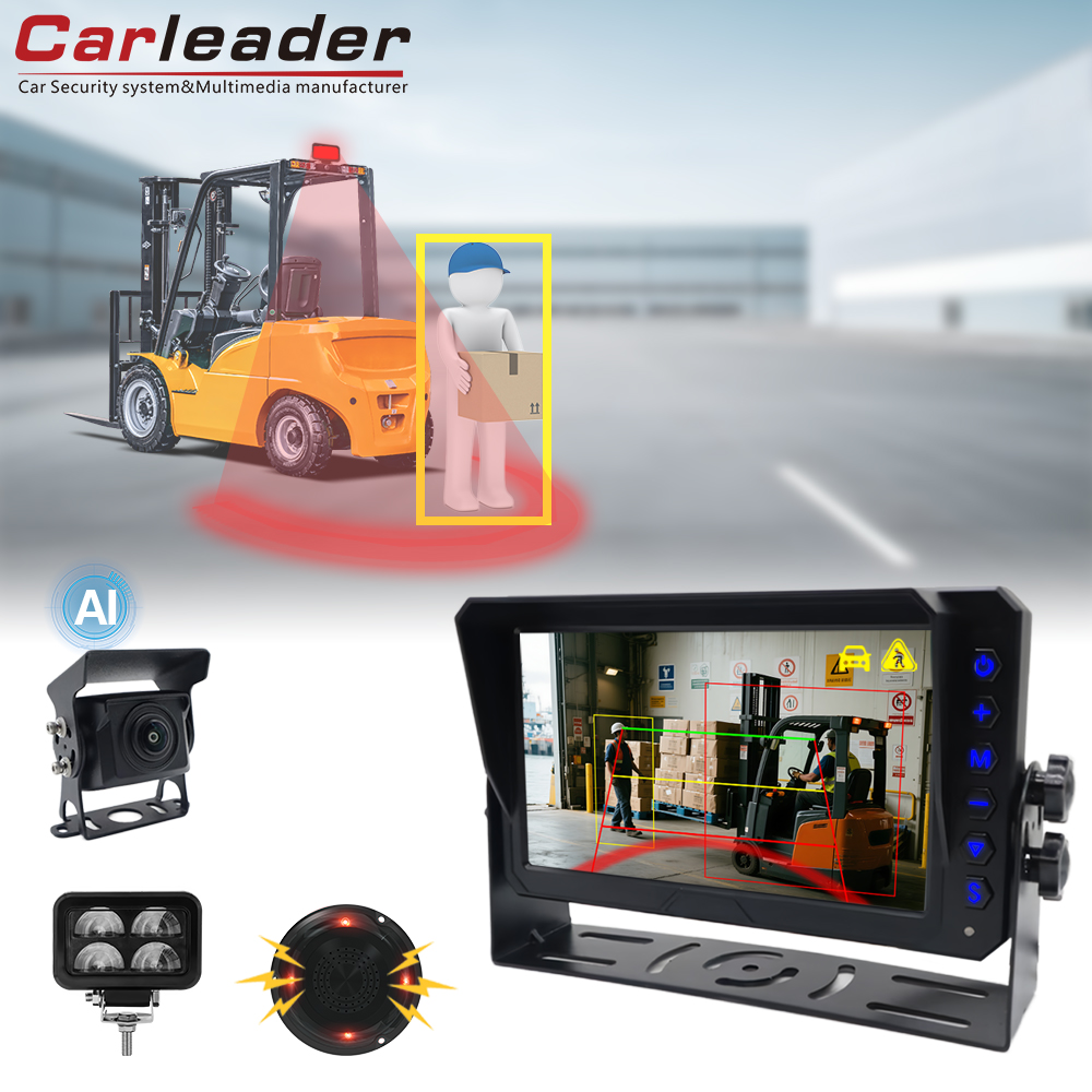 Carleader AI Detection Monitoring System na may U-hugis Babala ng Babala para sa Forklift Carleader AI Detection Monitoring System na may U-hugis Babala ng Babala para sa Forklift