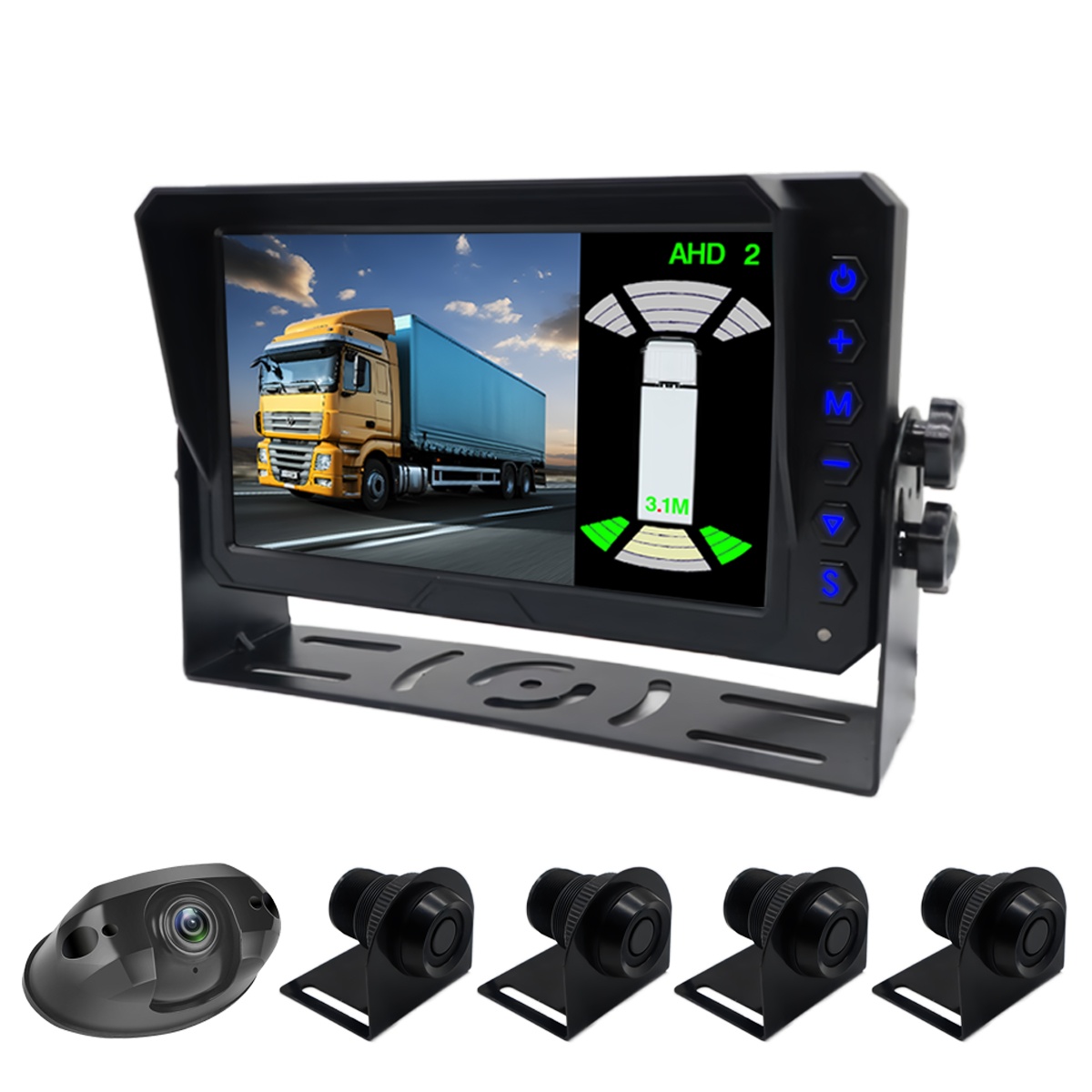 Carleader Parking Radar Sensor Reverse AHD Camera System----Smart Solution for Reversing