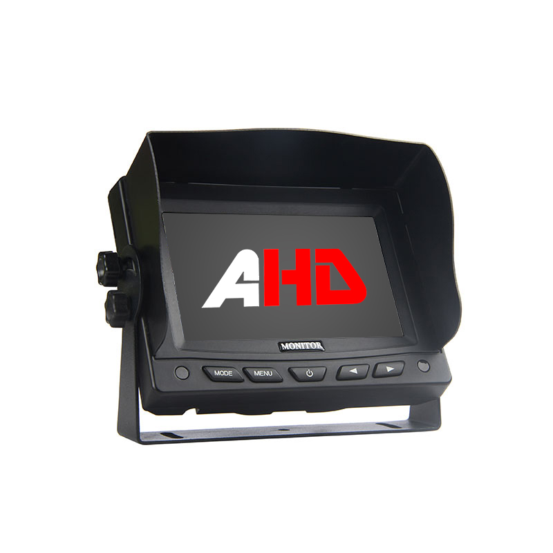 Carleader 5 Inch 2CH AHD Inputs Vehicle Reverse LCD Monitor para sa Van RV Motorhome