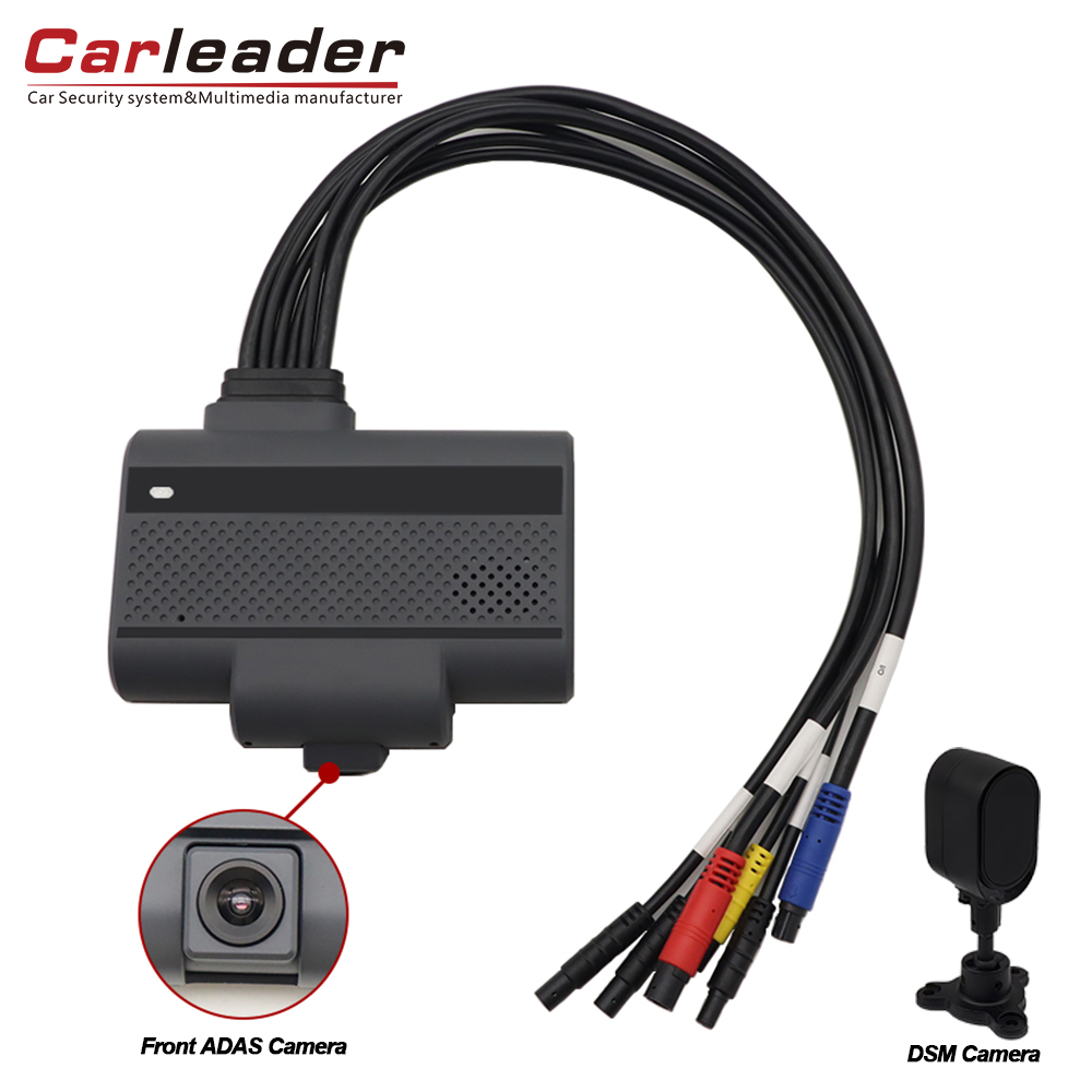 Pahusayin ang Kaligtasan ng Fleet gamit ang Carleader 4CH AI Powered ADAS+DSM Dash Camera Support Video Output