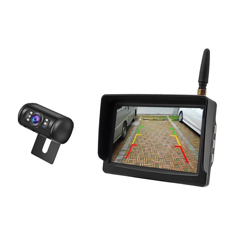 Carleader 5 Inch Wireless Reversing Monitor at Camera System para sa Sasakyan