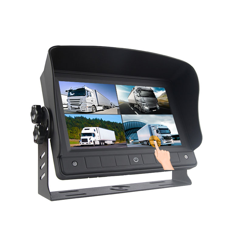 Carleader 7 Inch Touch Screen Quad Split Display Vehicle AHD Monitor Carleader 7 Inch Touch Screen Quad Split Display Vehicle AHD Monitor