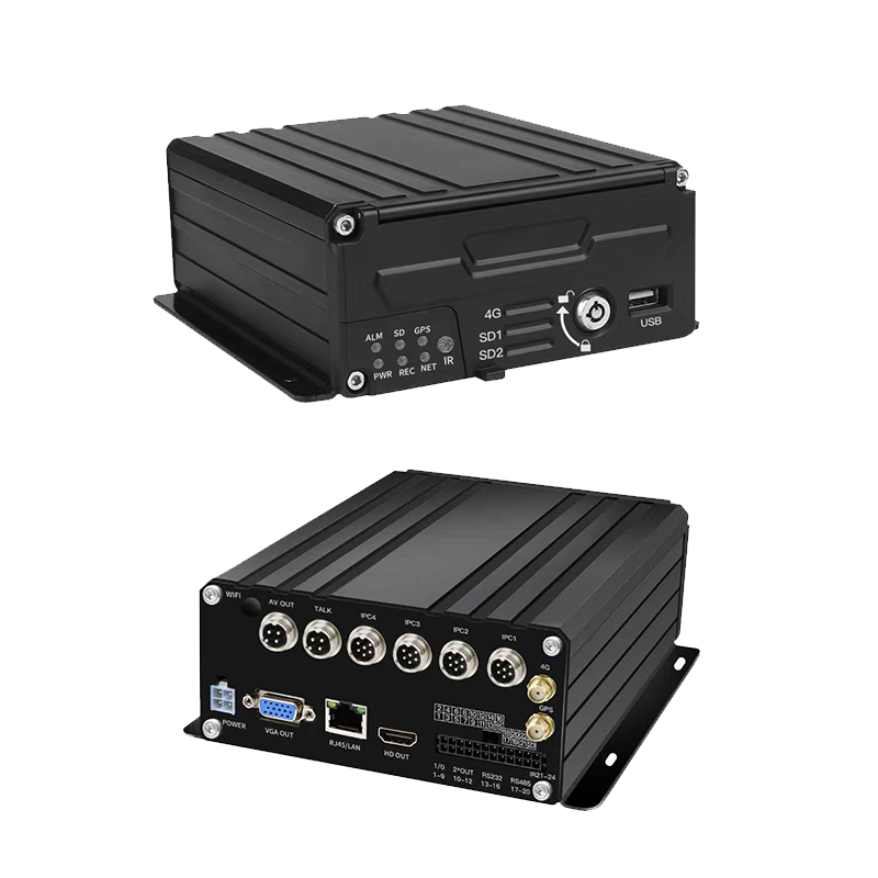 4CH IPC HDD Mobile NVR Para sa Kaligtasan ng Sasakyan