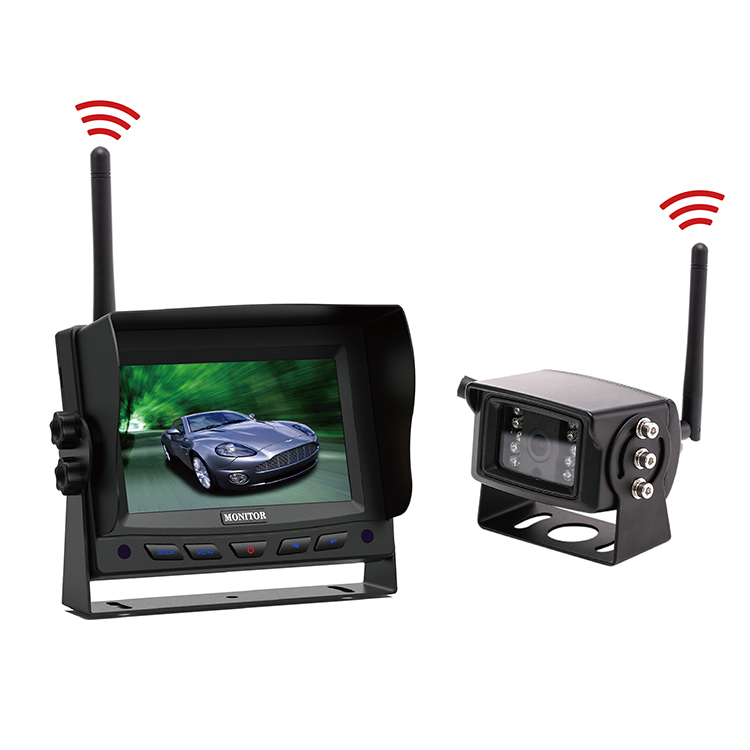 5 Inch 2.4G Digital Wireless Monitor At Camera System
