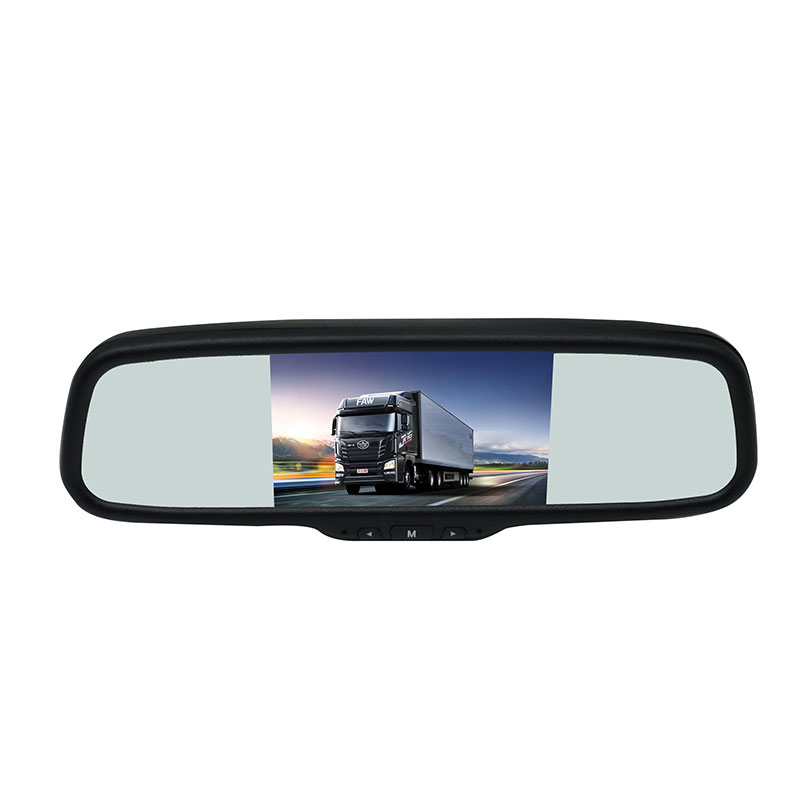 5 pulgadang TFT LCD Color Rear View ng Reversing Mirror Monitor
