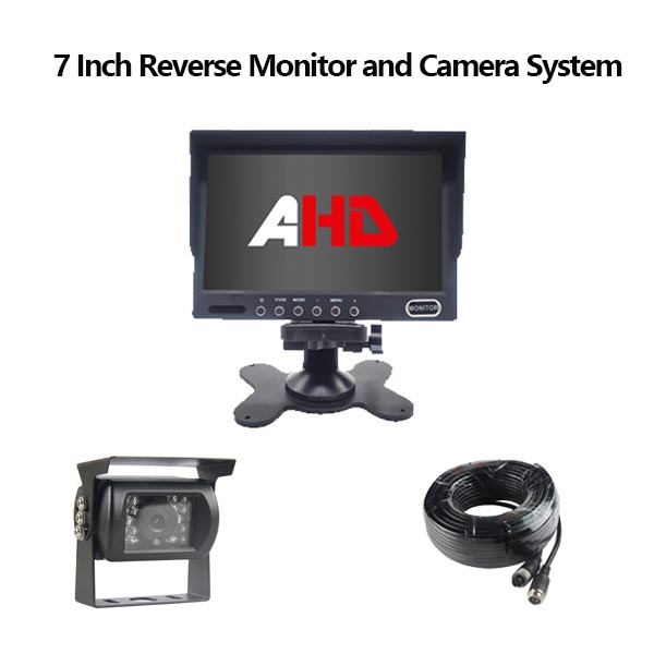7 pulgada ahd car rear view monitor at camera kit