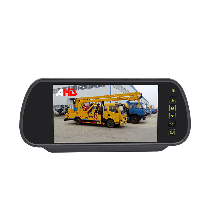 7 Inch Car Mirror Monitor AHD Digital Rear View Mirror Monitor para sa Truck Bus Commercial Vehicle