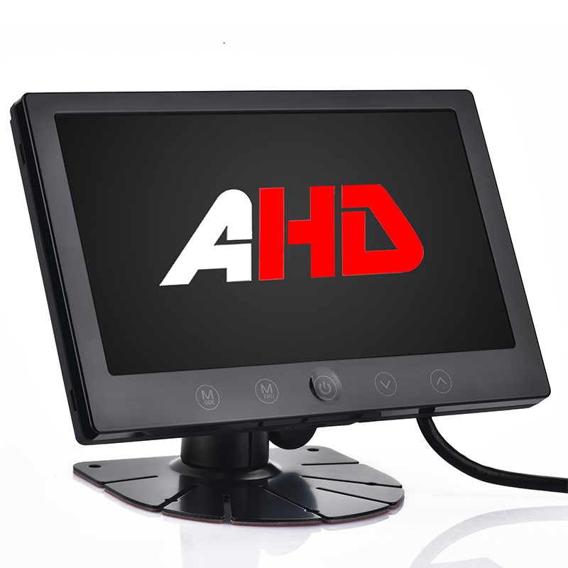 7 pulgadang Touch Buttons 2AV AHD Vehicle Monitor