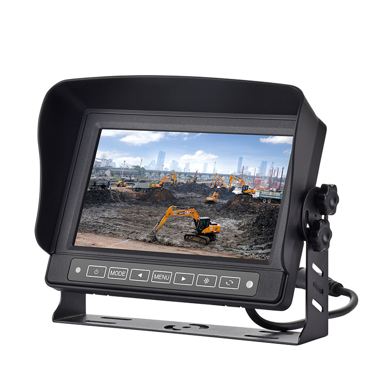 7'' waterproof na monitor ng kotse na may touch button
